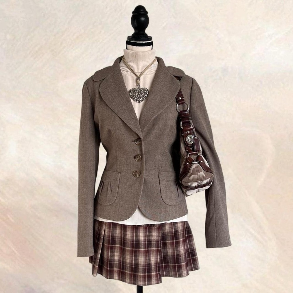 Ann Taylor Taupe Blazer